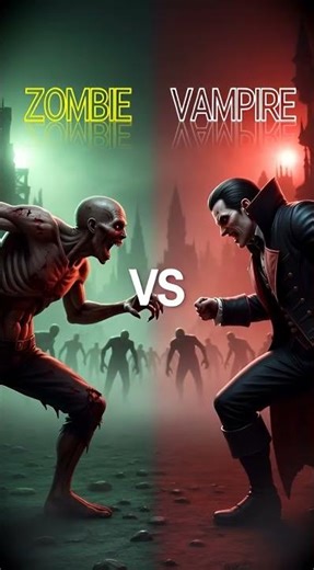 Zombie VS Vampire - WHO WINS? 🧟‍♂️🧛