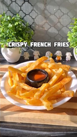 Crispy french fries recipe 😋❤️❤️...#shorts #frenchfries #fries #potatosnacks #snacks #recipe #viral