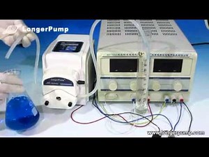 how can control peristaltic pump with external control?
