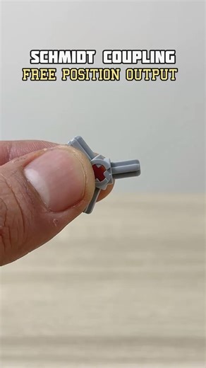 Schmidt Coupling: Free Position Output #lego #legotechnic #mechanical #mechanism
