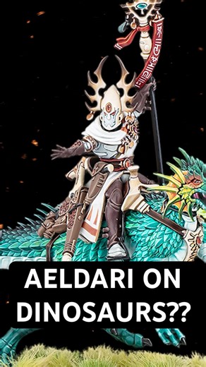 We Are Actually Getting Exodites - AELDARI ON DINOSAURS!