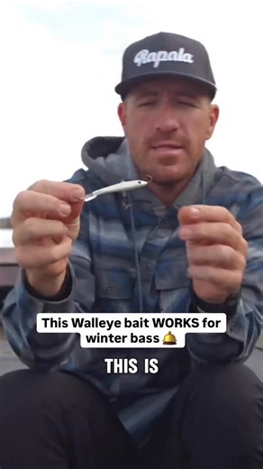 Jacob Wheeler on Instagram: "Grab the Walleye baits when the bass go deep? The @rapalausa Jigging Rap is a great option when going 20 feet to even 60 feet deep for those winter time bass"