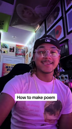 Day 1: How to make a poem #poem #poetry #poetrytok #fyp #viral | poetry