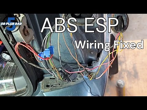 How to fix VW T5 - ABS / ESP Wiring Fault 00287 Permanent FIX!