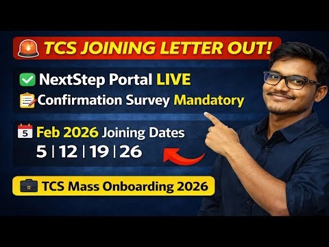 TCS JOINING LETTER RELEASED | TCS 4 NEW DOJ OUT | ONBOARDING PROCESS | DOCUMENTS UPLOAD & SUBMIT NOW