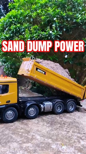 Remote Control Monster Truck Sand Dump Action