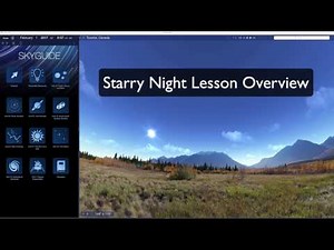 Starry Night High School Lesson Overview