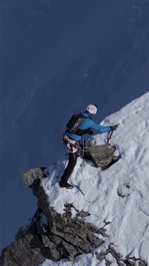 Philipp Brugger Climbs Piz Palü’s Spinasfeiler | Winter Ascent