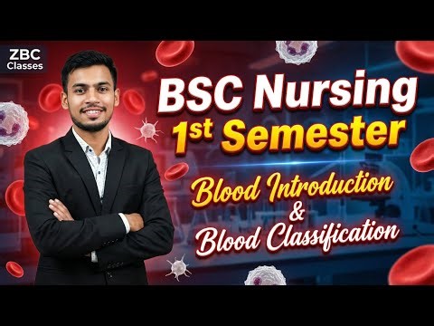 Introduction of blood and classification of blood