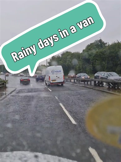 Join me for a rainy day 🌧 #vanliferoutine #dailyvanlife #rainydays #thatcraftervan #vanlifeuk
