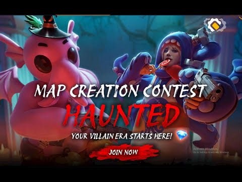 Craftland October Contest Free Fire 👻 | Haunted Villain Era Map Creation | Craftland Diamond Kaise