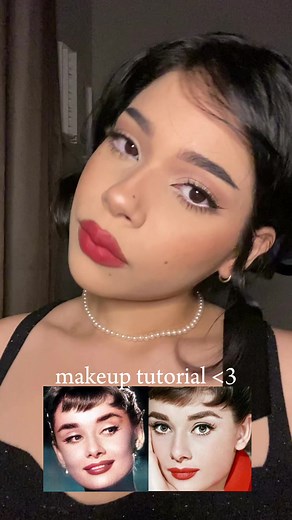 Audrey Hepburn Makeup Tutorial: Coquette Style and Aesthetic Inspiration