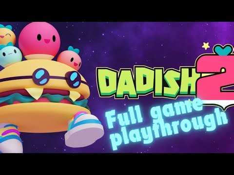 Dadish 2 - Complete Game Playthrough (All Stars)