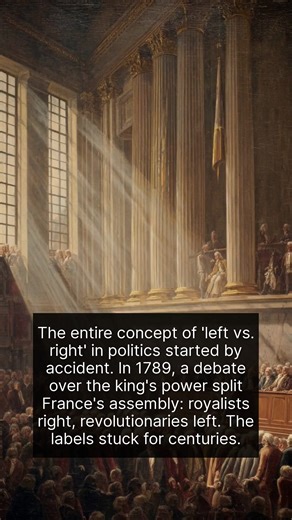 20K views · 308 reactions | The origin of left vs right in politics comes from a simple seating chart. | The History Page | Facebook