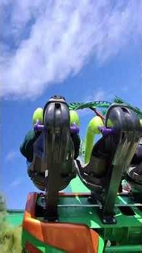 Medusa is an incredible floorless coaster #rollercoaster #amusementpark #sixflags #travel #thrill ￼