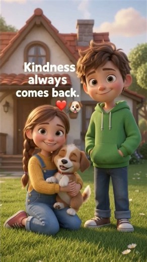 This Puppy Chased a School Bus… But Why? 🐶🚌❤️ #Shorts#kids #entertainment #dog
