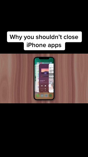 Why you shouldn’t close iPhone apps #apple #tech #iphone | Iphone