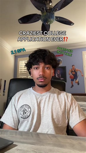 Student Had A 2.1 GPA But Was Accepted Into Yale! #collegeapps