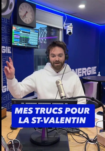 @Mike Beaudoin nous aide à passer à travers la St-Valentin!! 😎👌🏼 #stvalentin #radio #montreal #humour