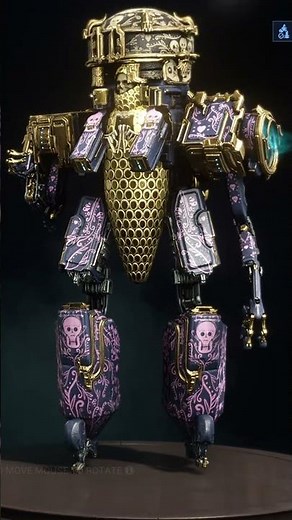 Best Necramech Skin HALLOWEEN #tennocreate#warframe