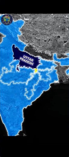 The Only District in UP That Touches 4 States Sonbhadra #geography​ #mapping​ #mapanimation​ #facts
