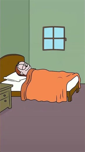 Girl Lying on Bed Funny Moment