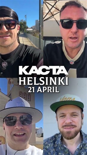 Каста в Хельсинки 21 апреля. Greatest Hits Tour. Присоединяйтесь! Билеты: www.kasta.world
