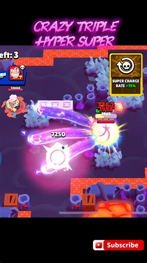 INSANE Double Kill with Mandy’s Triple Hyper Super! 💥 | Brawl Stars