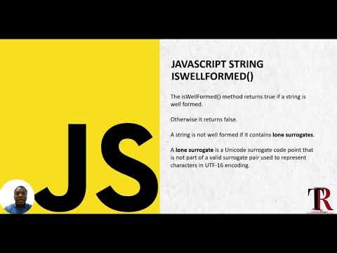 JavaScript isWellFormed() Method
