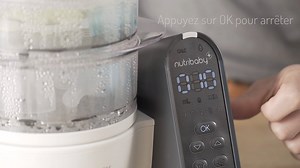 Grâce à son unité de cuisson indépendante, stérélisez les biberons et accessoires de bébé avec votre #Nutribaby(+) 😉 Découvrez, pas à pas, comment stériliser avec le Nutribaby(+) ! | Babymoov