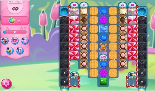 Tips and Walkthrough: Candy Crush Level 8568