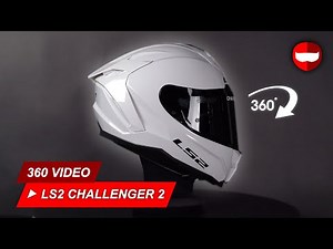 LS2 Challenger 2 Solid White FF817 - Showcase