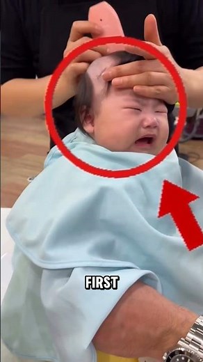 Baby’s First Buzz Cut Went From Chaos to Silent Acceptance 😭✂️