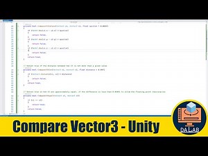 How to Compare Two Vector3 in Unity - 3 Methods