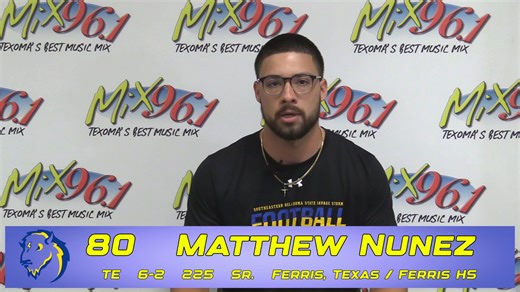 Learn more about Matthew Nunez in this Discover Durant Player Profile | Mix 96.1