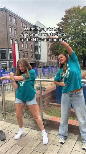 Warming up to welcome new students to NTU 🤩
