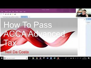 How to Pass ACCA Advanced Tax
