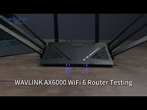 WAVLINK AX6000 WiFi 6 Router | Dual Band Gaming Router with 2.5Gbps WAN