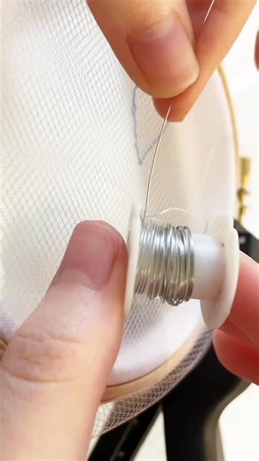 How to make 3D Embroidery 🦋🪡 Watch the full step-by-step tutorial on YouTube – link in bio! 🎥💖 Also the luxury tambour hook im using in the video can be found in the link in my bio along with many more embroidery supplies #embroidery #craft #stitch #crochet #couture #asmr | Embroidery Designer