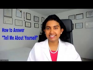 How to Answer "Tell Me About Yourself" in Your US Medical Residency Interviews #img #MD #residency