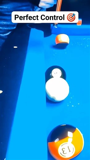 🤯 Unbelievable Billiards Control: The Most Satisfying Pool Shot You'll See Today!