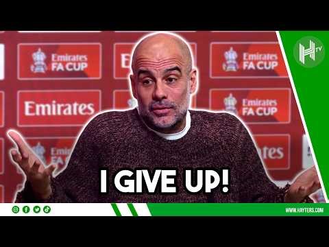 I GIVE UP! DON'T WASTE MY TIME! | Pep Guardiola on schedule problems