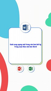 Cách xoay ngang 1 trang giấy trong word #exceltips #word #tinhocvanphong | Chuyên trang hỗ trợ PMKT