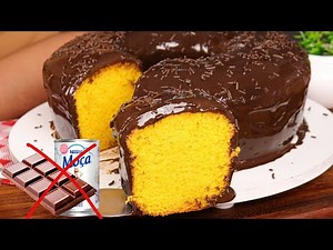 FLUFFY CARROT CAKE WITH ECONOMICAL NESCAU SAUCE, ONLY 2 INGREDIENTS