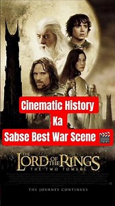 This Movie Has The Greatest Battle Scene Ever Made! ⚔️ | The lord of the Ring two tower #shorts