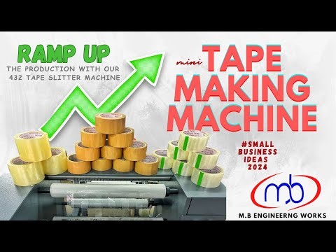 432 Tape Slitter Machine | PREMIUM QUALITY | M.B ENGINEERING WORKS | #coimbatore#smallbusiness