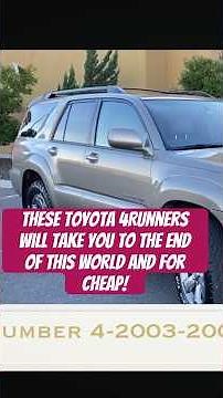 The 4th Generation Toyota 4Runner is Still a Champ!