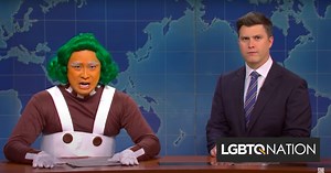 Bowen Yang made last night's Saturday Night Live super gay with his Oompa Loompa & "Daddy" Long Legs - LGBTQ Nation