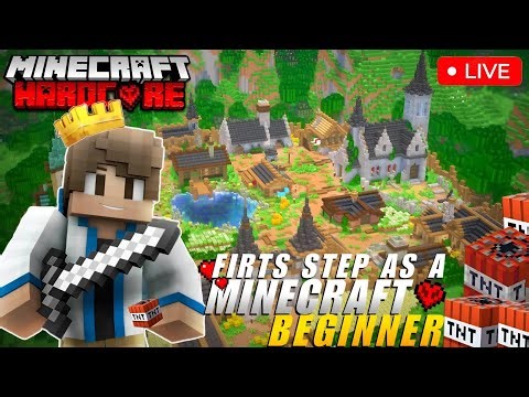 🔴 Noob In Minecraft HELP… 😭 | IPad Pro M4 | LIVE