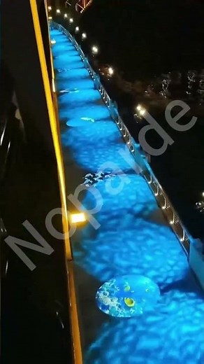 Outdoor Waterproof Projector Stage Light Landscape Party Show Water Ripple Effect Light Projector